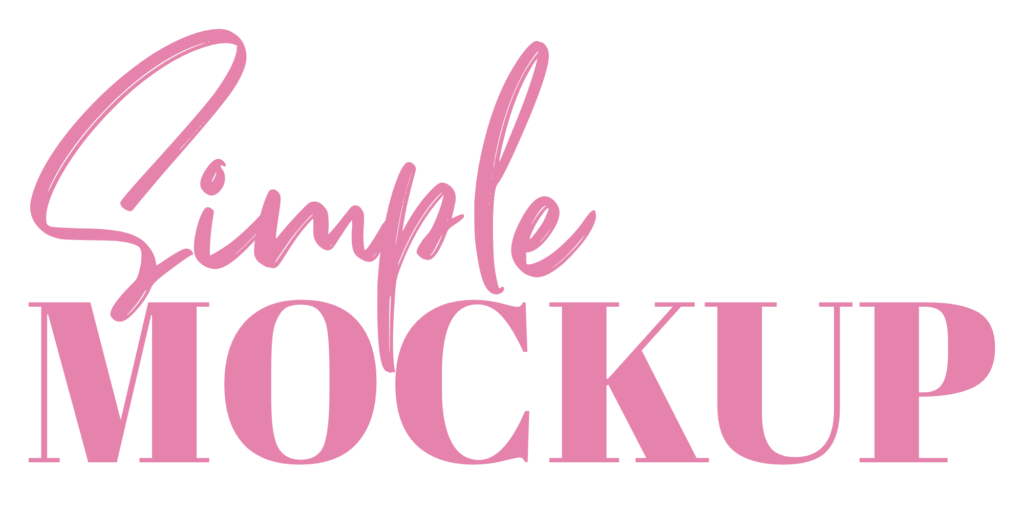 Simple Mockup Logo
